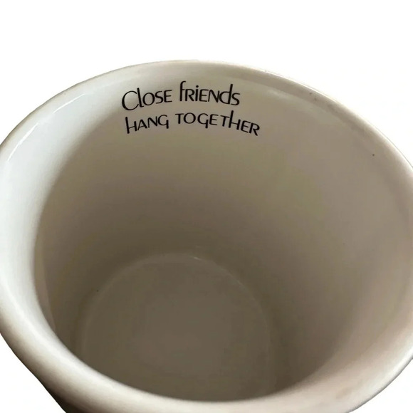 Vintage Close Friends hang Together coffee cup - Picture 4 of 4